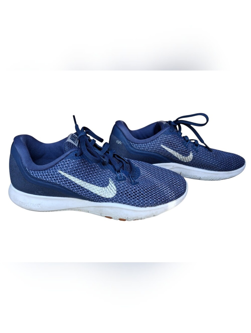 Nike Training Women’s Navy Blue Mesh Running Sneakers Size 6